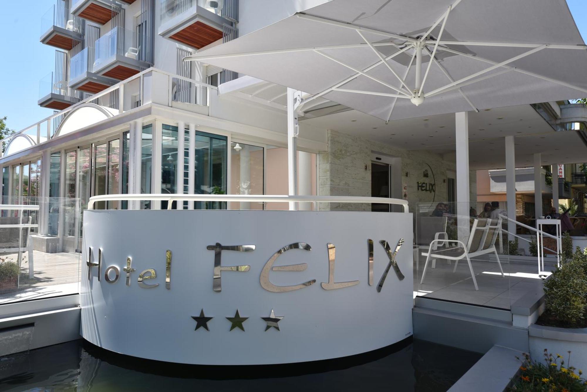Hotel Felix ريميني المظهر الخارجي الصورة
